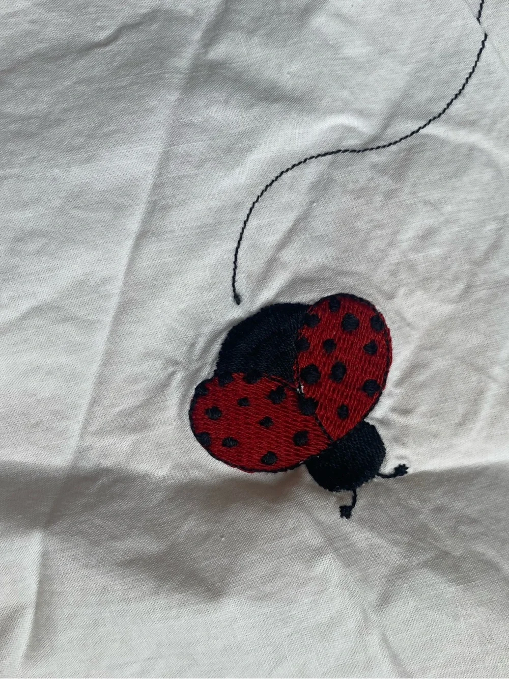 N/A embroidered tier